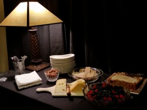 Among the many delights of The Glas Nocturne Smörgåsbord was the superb, traditional Swedish Almond Cake | Photo: Sharon Waltermire