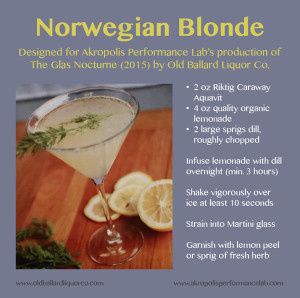 RECIPE card - Norwegian Blonde